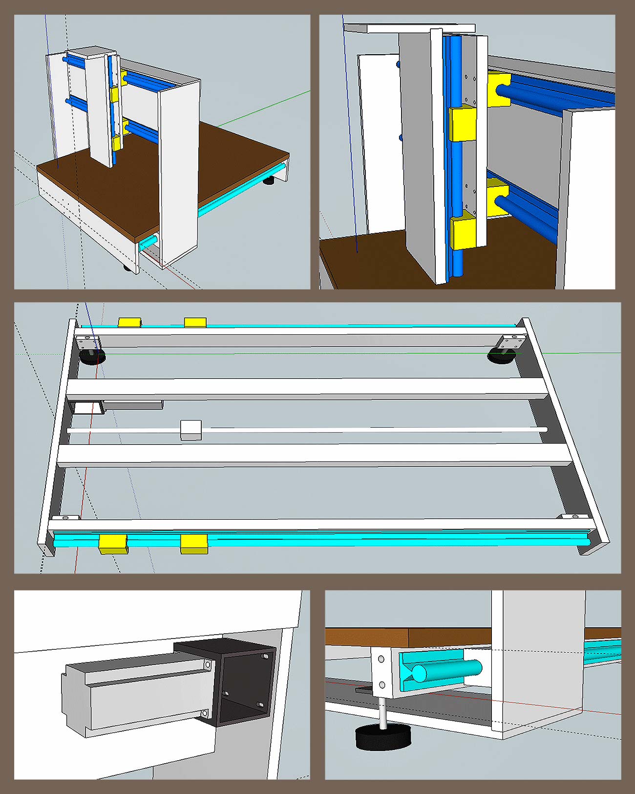 طراحی دستگاه cnc