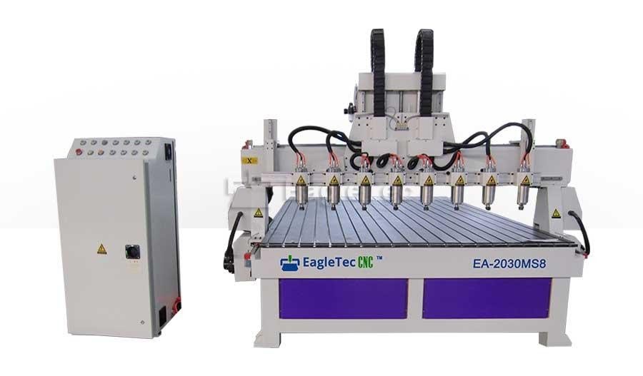 اسپیندل روی دستگاه CNC